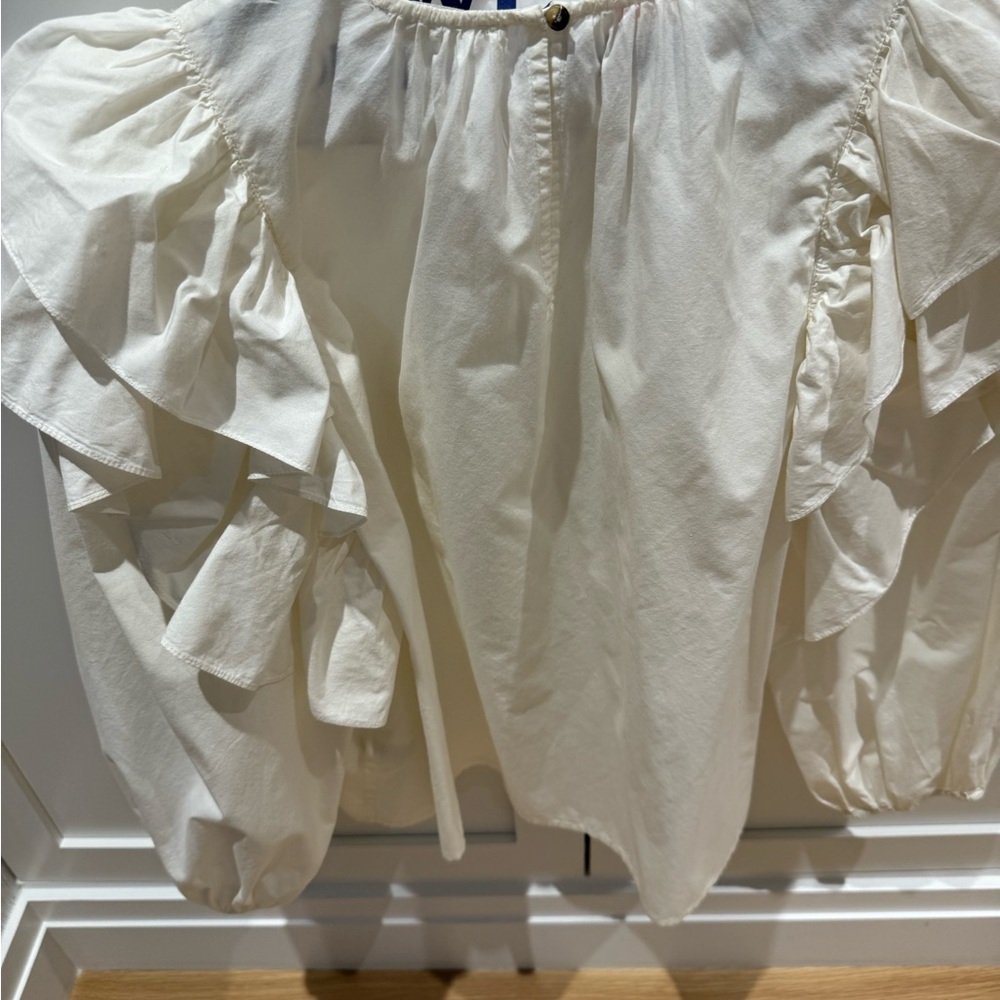 Ulla Johnson ruffle blouse